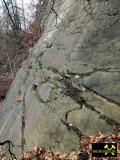 Felsklippen der Phycodes-Gruppe zwischen Berga und Oberhammer bei Gera, Ostthüringen, (D) (28) 20. Februar 2012 Ordovizium.JPG